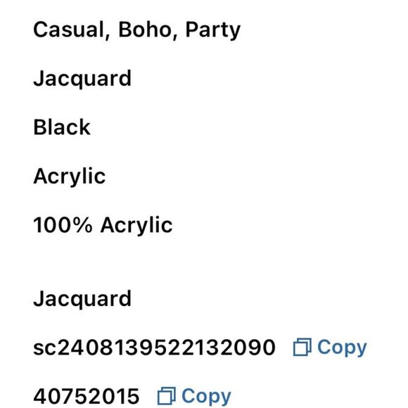 Leopard Print Kiss Lips Decor Black Beanie Hat - Picture 4 of 5